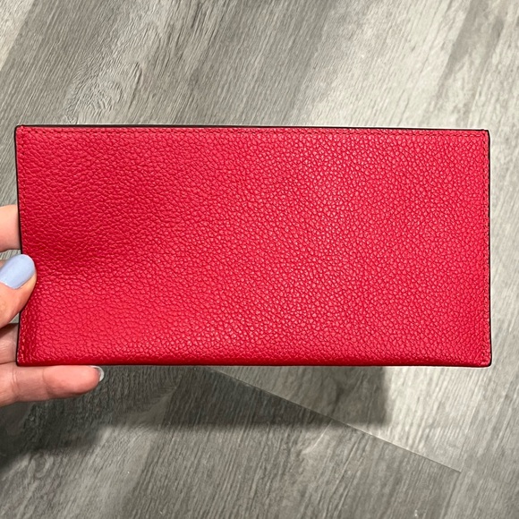 NWOT Louis Vuitton Red Empreinte Leather Cardholder - Picture 4 of 4